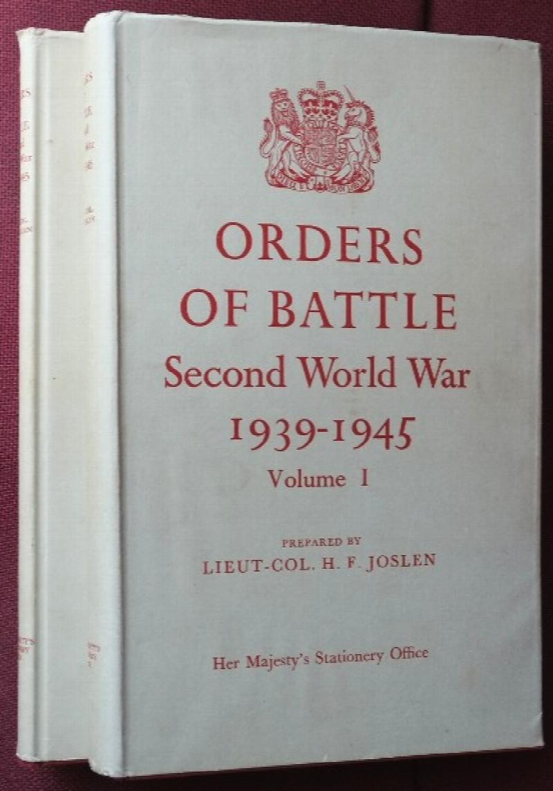 Orders of Battle : United Kingdom and Colonial Formations and Units in ...